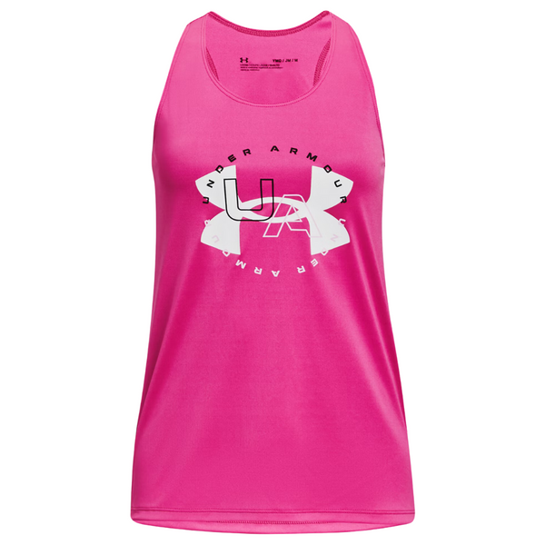 Under Armour Girls' Tech Big Logo Tank (Various)