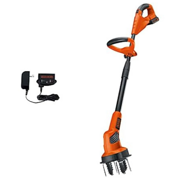 Black+Decker LGC120 20v Cordless Cultivator/Tiller With Battery & Charger