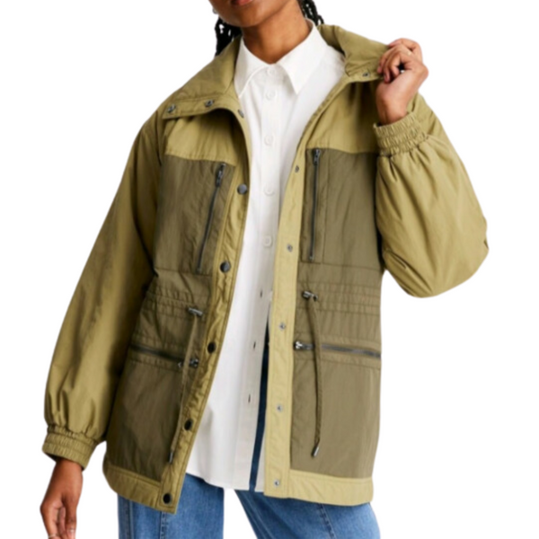 Future Collective Women's Two Tone Quilt Lined Jacket