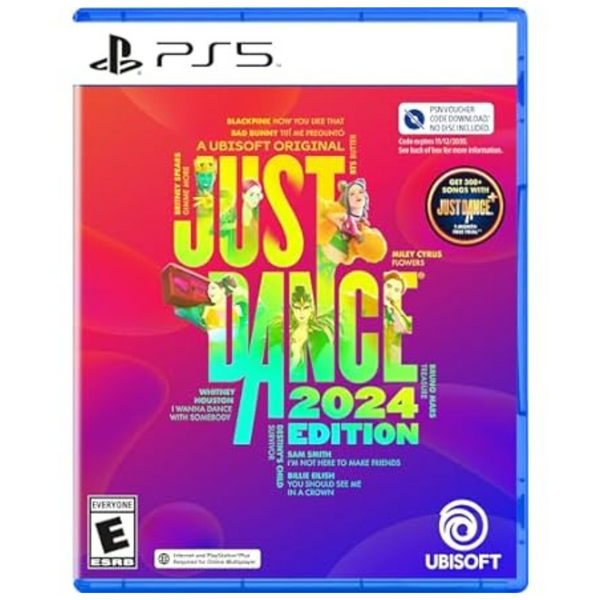 Just Dance 2024 Edition For PS5 (Code In Box & Ubisoft Connect Code)