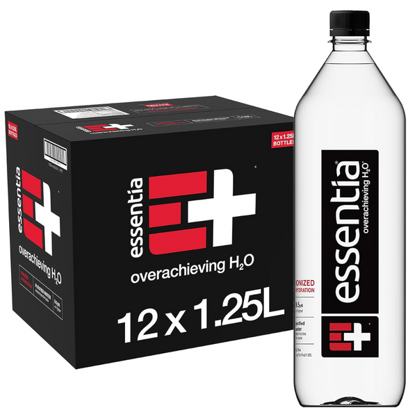 12 Bottles of 1.25-Liter Essentia Ionized AlkalineWater