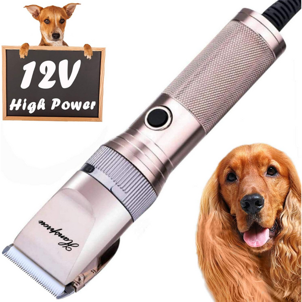 Hansprou Shaver High Power Clipper Low Noise Plug-in Pet Trimmer