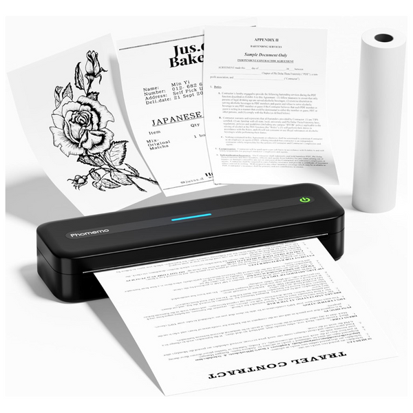 Phomemo Portable Wireless Inkless Printer For Travel