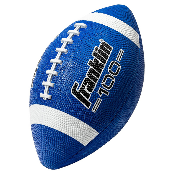 Franklin Sports Grip-Rite 100 Rubber Junior Football