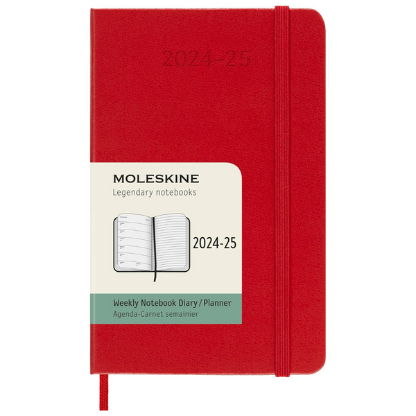 Moleskine Classic 18 Month 2024-2025 Weekly Planner (3.5" x 5.5")