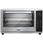 Bella Pro Series Stainless Steel 6-Slice Air Fryer Toaster Oven With Rotisserie