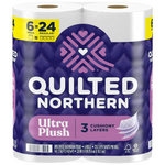 6-Count Quilted Northern 3-Ply Ultra Plush Mega Roll Toilet Paper