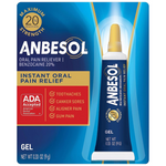 Anbesol Maximum Strength Oral Pain Relief Gel, 0.33 Oz