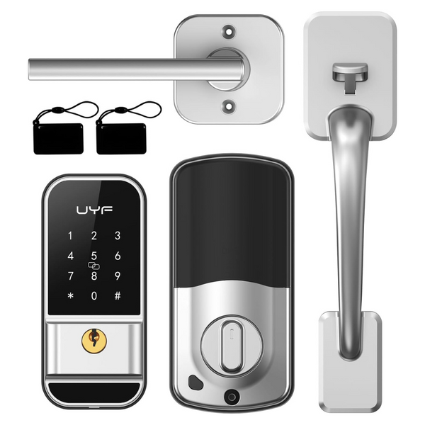 Electronic Keyless Entry Smart Door Lock With Handle Set