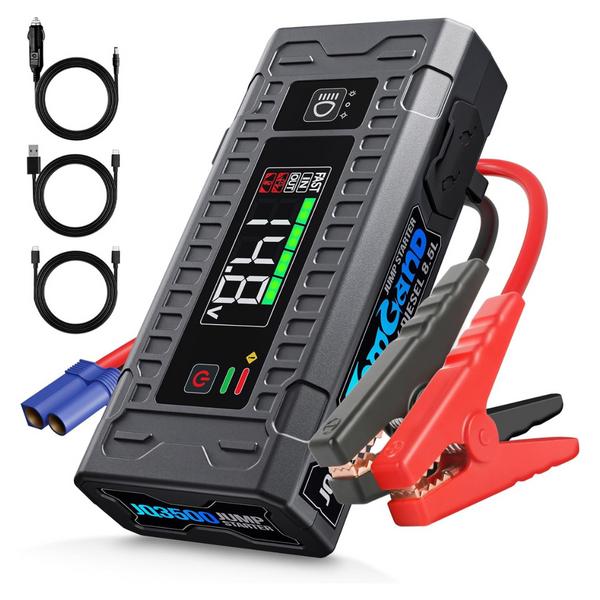 JomGand JQ3500 100W 3500Amp 12V Battery Lithium Car Jump Starter