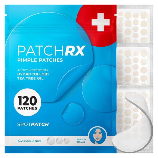 120-Pack Mroobest Hydrocolloid Acne Patches With Tea Tree Oil