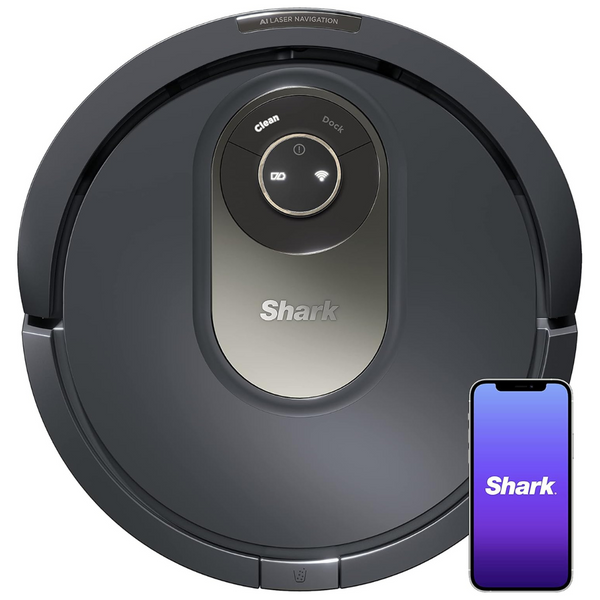 Shark AV2001 AI Robot Vacuum With Self-Cleaning Brushroll, Home Mapping