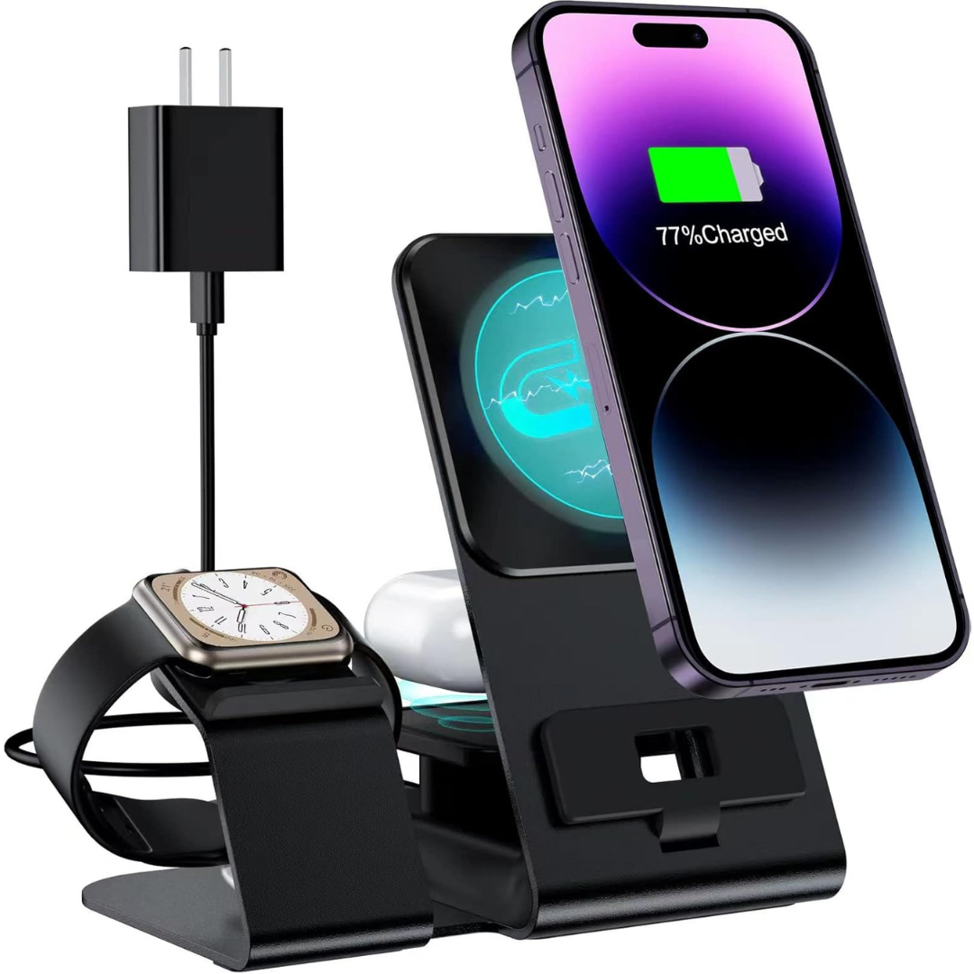 HoRiMe 3-In-1 20w Magnetic Apple Wireless Charging Station