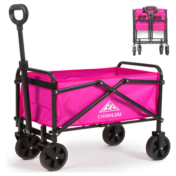 Chinnluu Extra Small Utility Wagon With Foldable Wheels (Various)