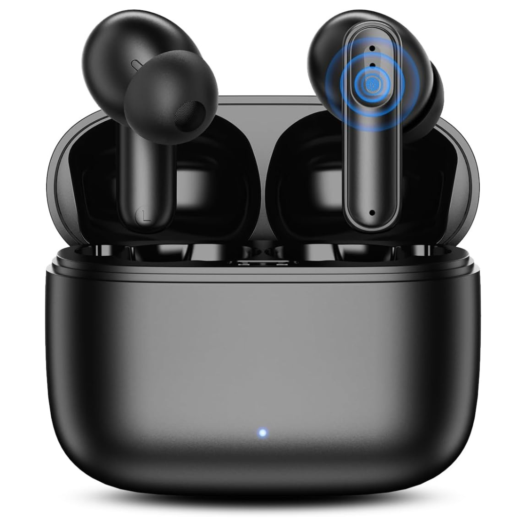 Harluxquen 42-Hours Playtime HiFi Stereo In-Ear Wireless Earbuds