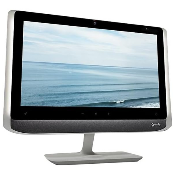 Poly Studio P21 21.5" 1080p Monitor with Built-In Speakers, Webcam & Mic