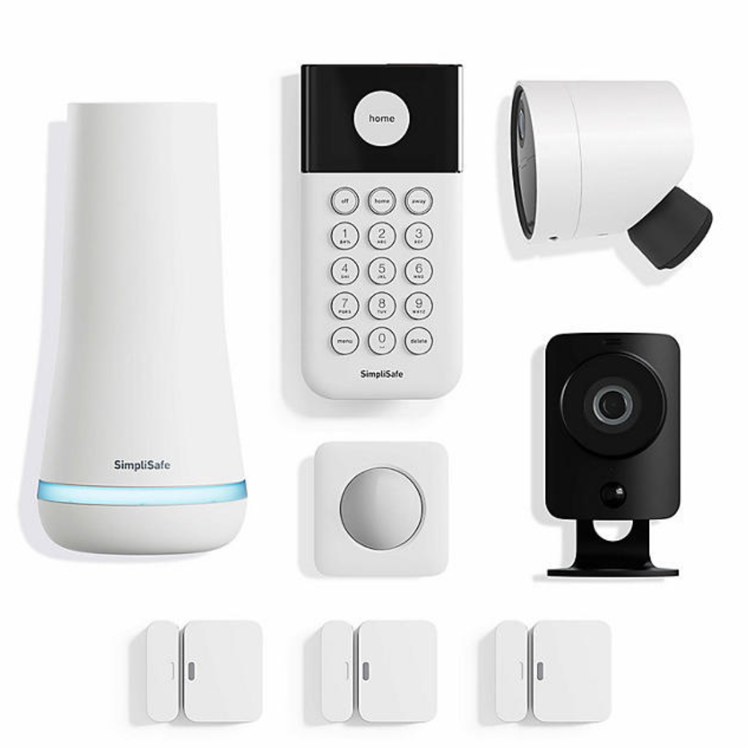 8-Piece SimpliSafe Whole Home HD Security System