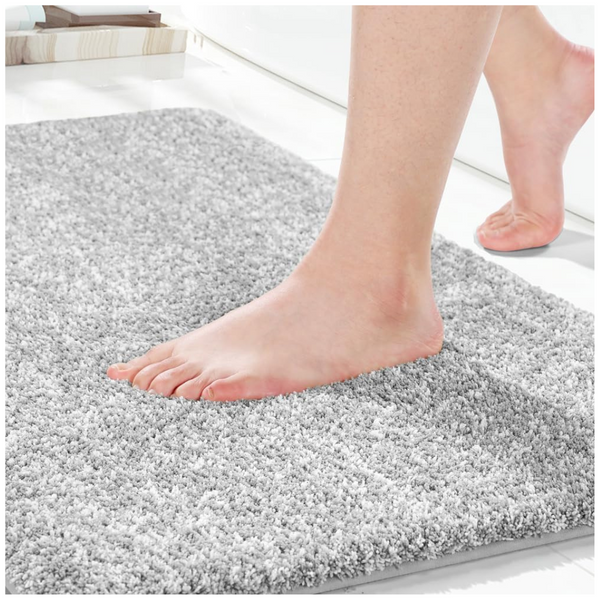 Yimobra Extra Soft Water Absorbent Bathroom Rugs Mat (24" x 17")