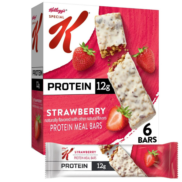 12-Count Kellogg's Special K Strawberry Chewy Protein Meal Bars