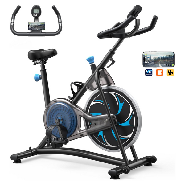 Wellfit Indoor Exercise Cycling Bike With Pulse