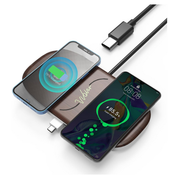 Dual 20W Max Wireless Charging Pad