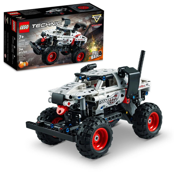 244-Piece LEGO Technic 2-In-1 Monster Jam Monster Mutt Dalmatian Toy