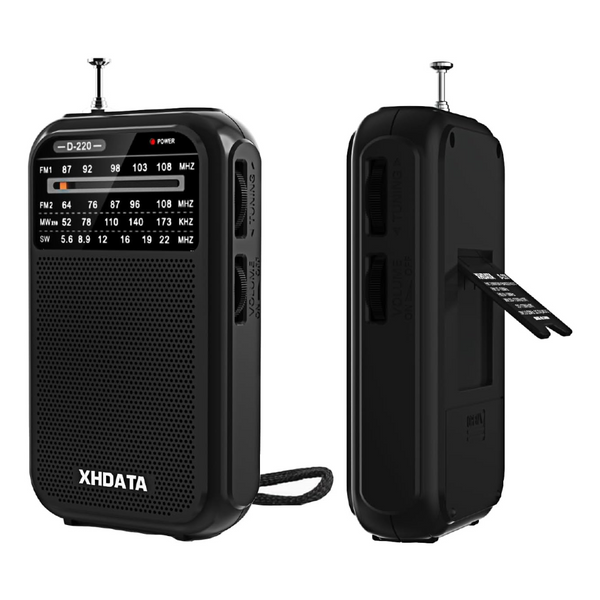 D220 Portable Battery Operated Radio