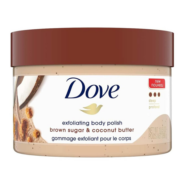 10.5oz Dove Exfoliating Body Polish Scrub (2 Scents)