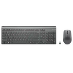 Lenovo Wireless Keyboard And Mouse Modern Combo (Storm Grey)