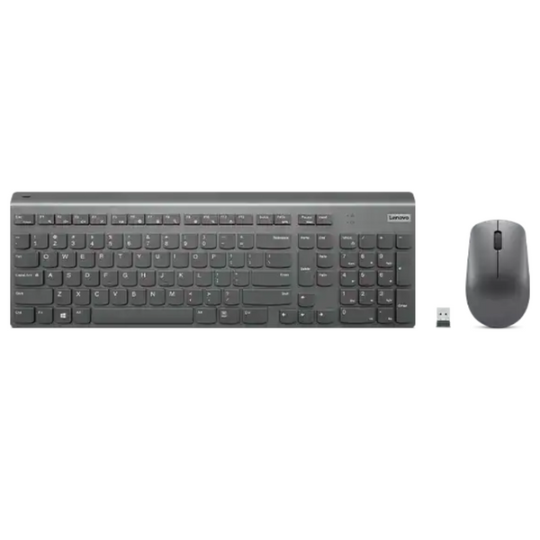 Lenovo Wireless Keyboard And Mouse Modern Combo (Storm Grey)