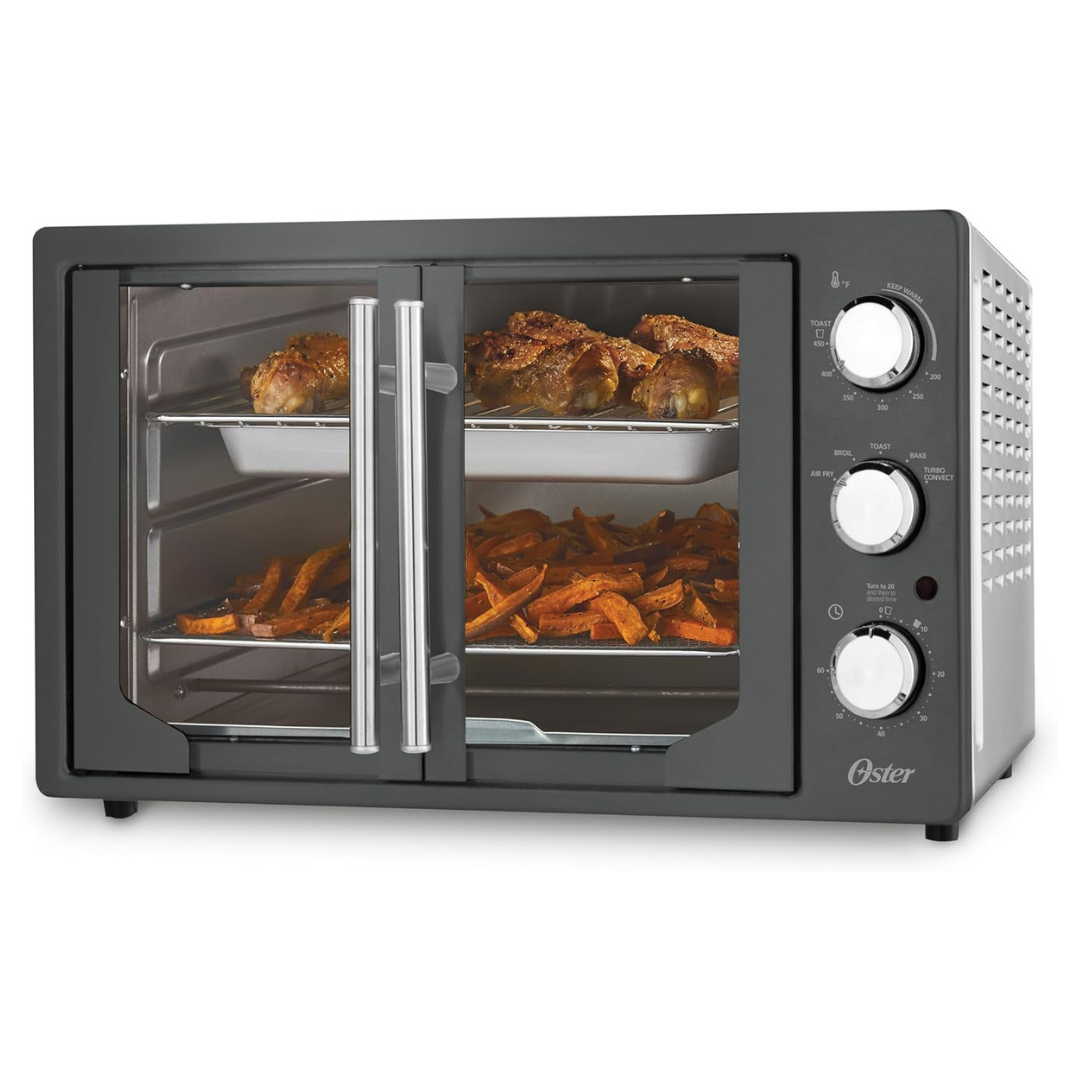 Oster Extra-Large French Door Air Fryer Countertop Oven