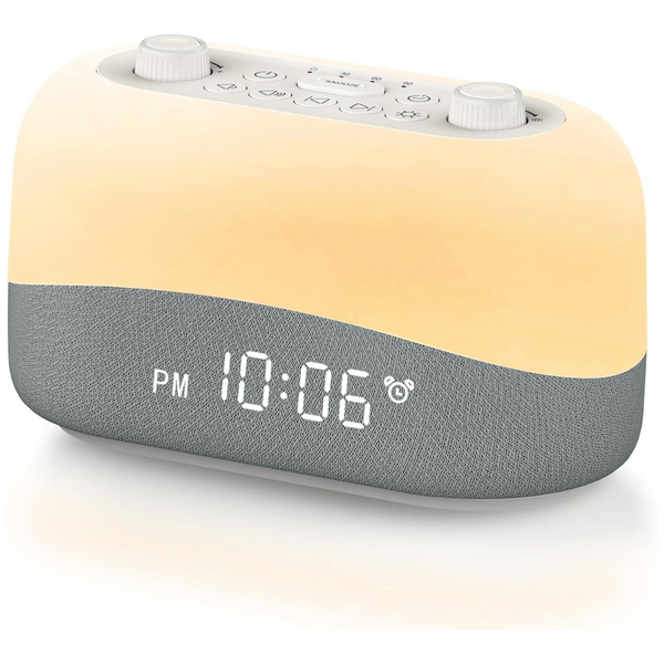 2-Pack Dreamegg White Noise Sound Machine Alarm Clock