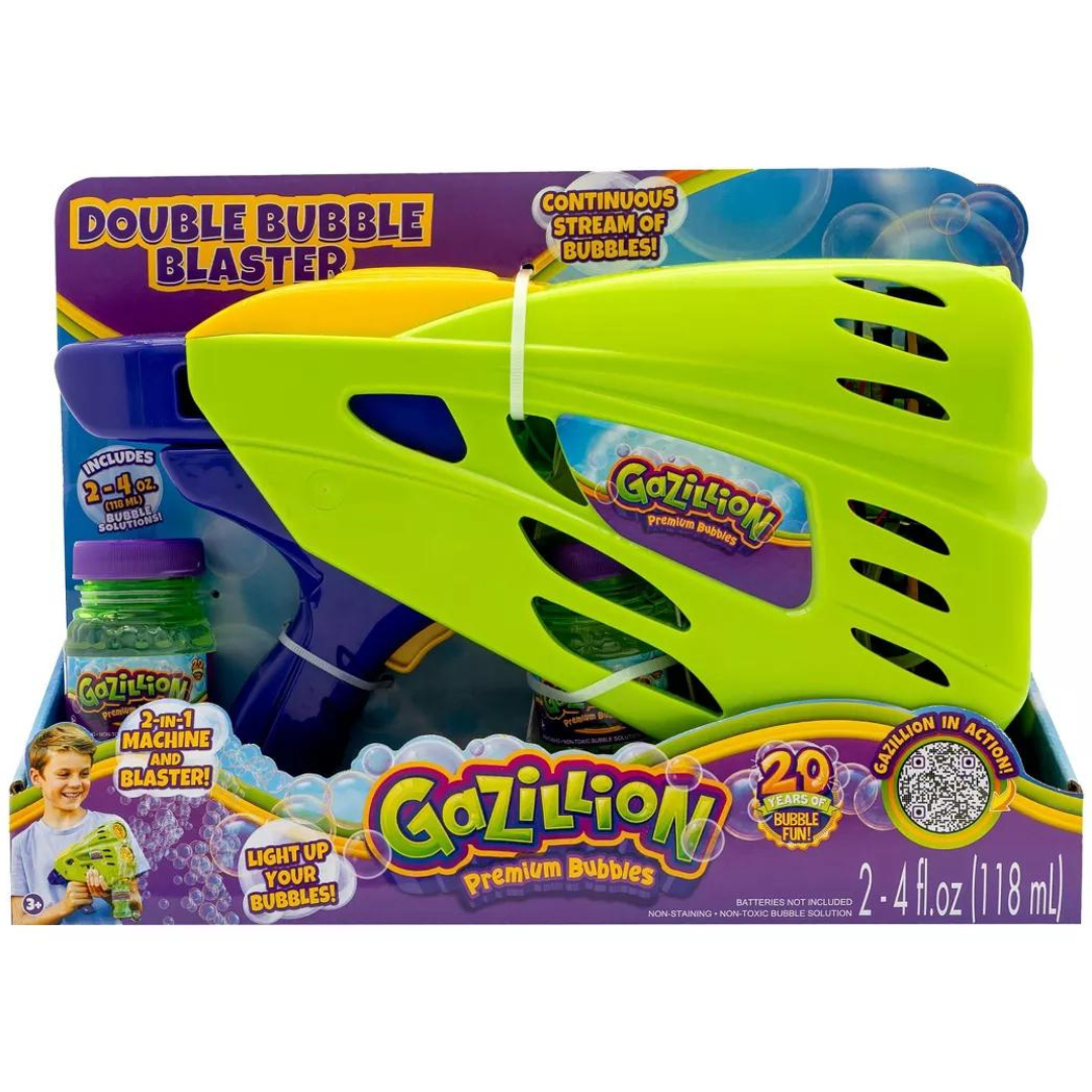 Gazillion Bubbles 2-In-1 Bubble Blaster