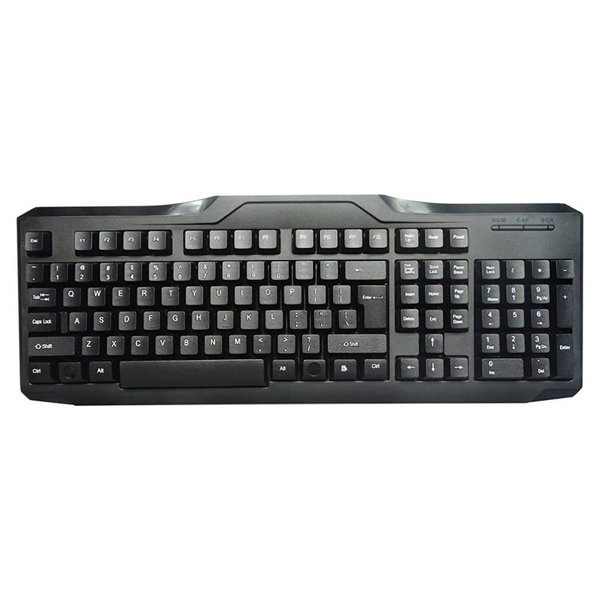 iMicro 107-Key USB Wired English Keyboard