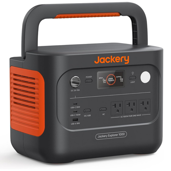 Jackery Explorer 1000 V2 Portable Power Station (2024)