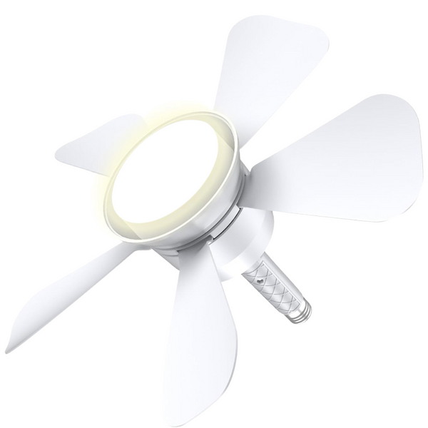 LBNWY Dimmable LED Ceiling Fan With Lights And Remote