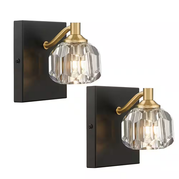 2-Pack Modern 4.25" Bathroom Vanity Light