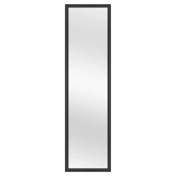 49.5" x 13.5" Full Length Framed Door Mirror (Black Or White)