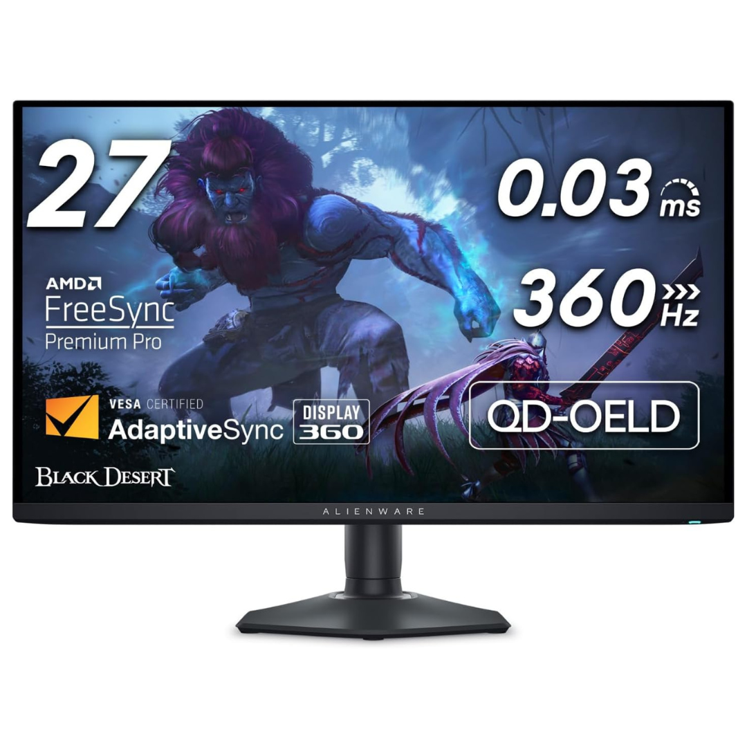 Alienware AW2725DF 27" WQHD OLED Gaming Monitor