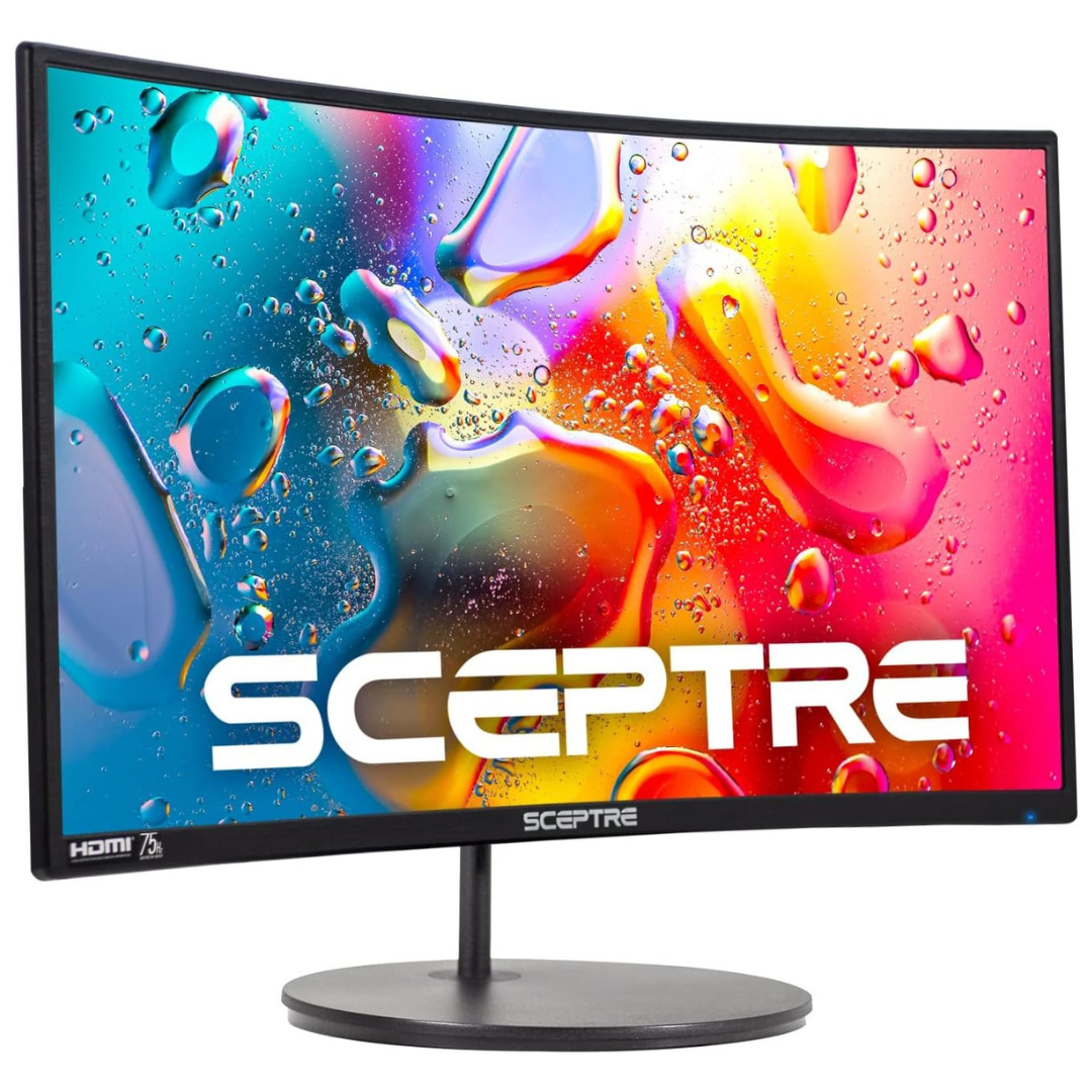 Sceptre C248W 24" Curved 1080p FHD 75Hz VA LED Gaming Monitor