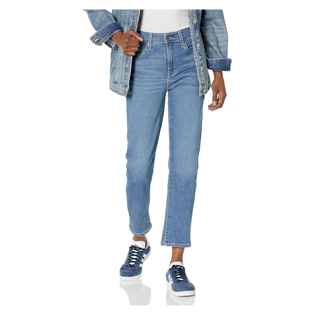 Levi's Women's 724 High Rise Straight Crop Jeans