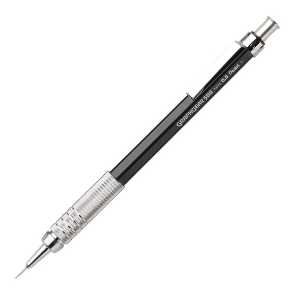 Pentel GraphGear 500 Mechanical Drafting Pencil, (0.5mm)