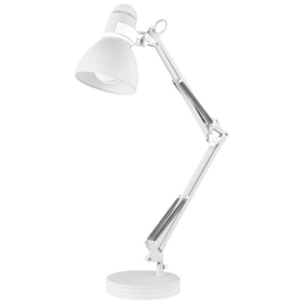 Globe Electric 28" Partially Adjustable Swing Arm Desk Lamp