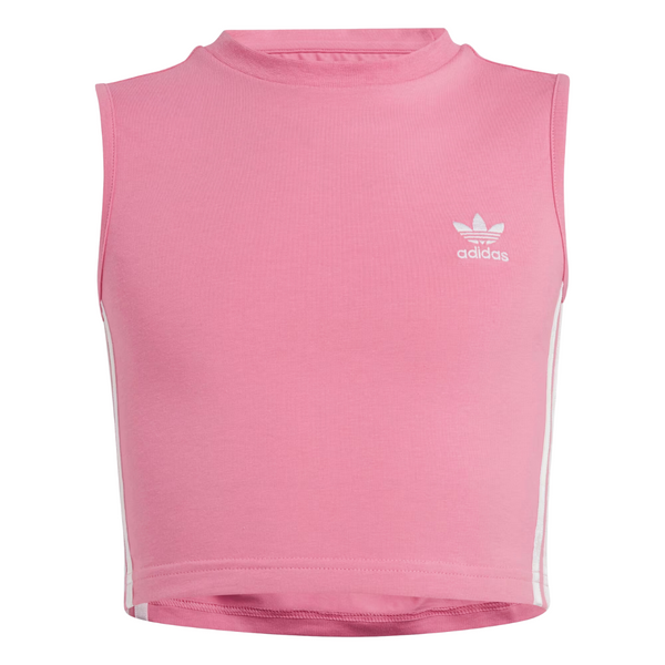 adidas Girls Originals Adicolor Crop Tank Top (Various)