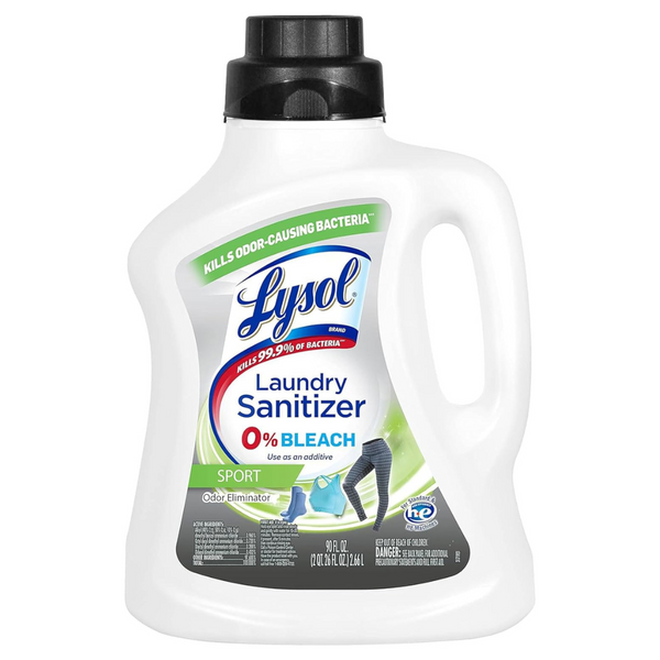 Lysol Sport Laundry Sanitizer Additive 90 Oz Bottle