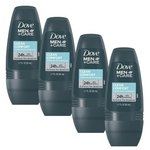 4-Pack Dove Men+Care Roll On Deodorant, 1.7oz