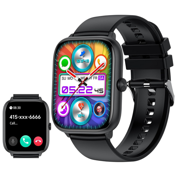 2.06" Unisex Fitness Smart Watch For Android & iOS Phones