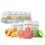 20-Pack Spindrift Sparkling Water In 4 Flavor Variety Pack Cans