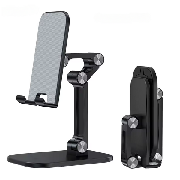 Three Sections Foldable Desk Mobile Phone Holder