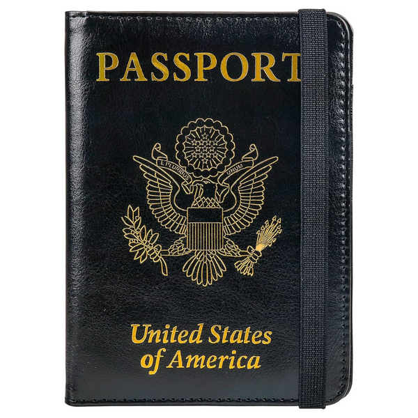 Save 50%: Rfid PU Leather Passport Wallet - Various